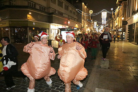 Les dindes de No&euml;l