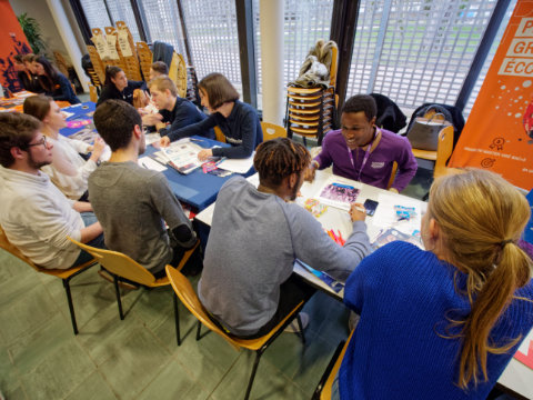 Forum 2018 : stands NEOMA et Audencia