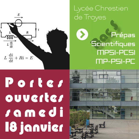 Journée Portes Ouvertes au lycée Chrestien de Troyes